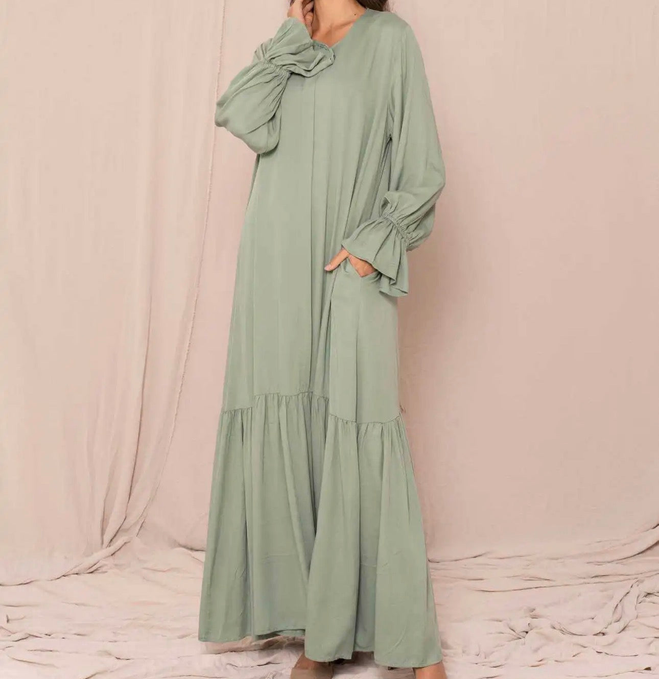 Pre Order! Viskose Abaya