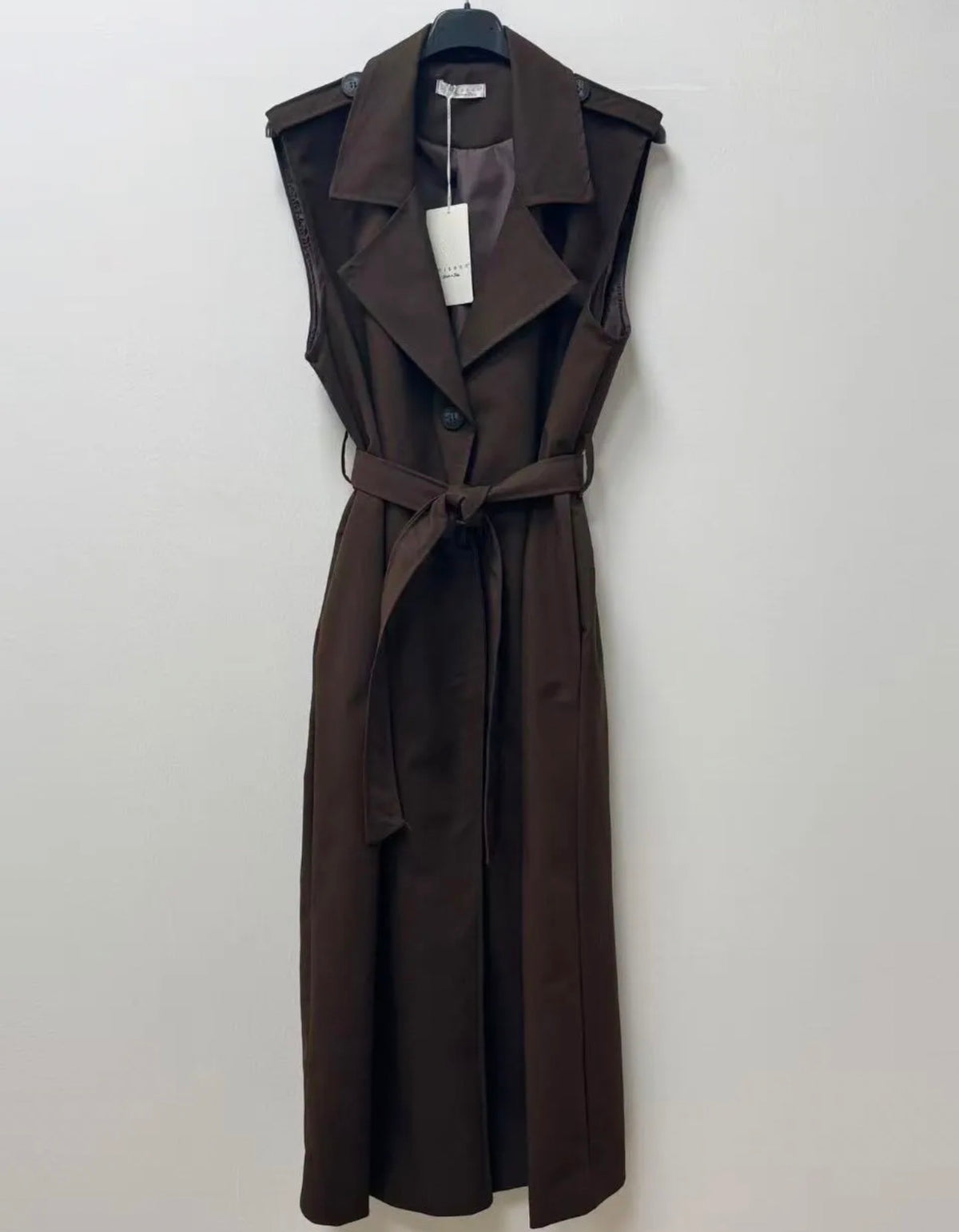 Trenchcoat-Weste