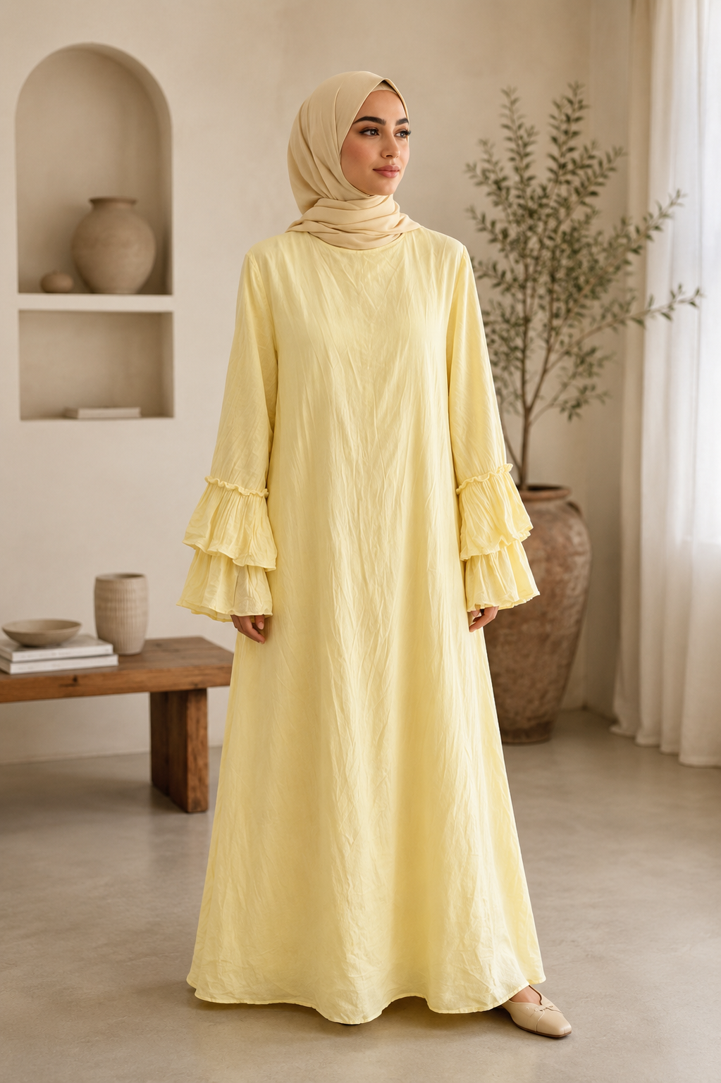 Baumwolle Kleid „SaraÄ