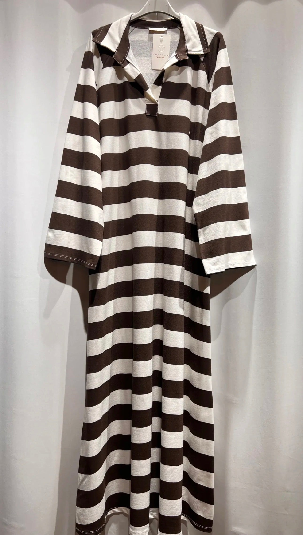 Gestreiftes Maxikleid „Malia“