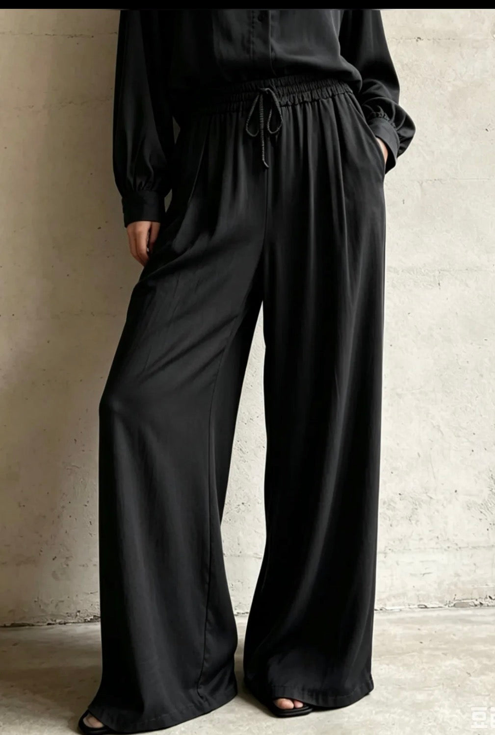 Wide Leg Tencel Hose – 100 % Lyocell 🌿