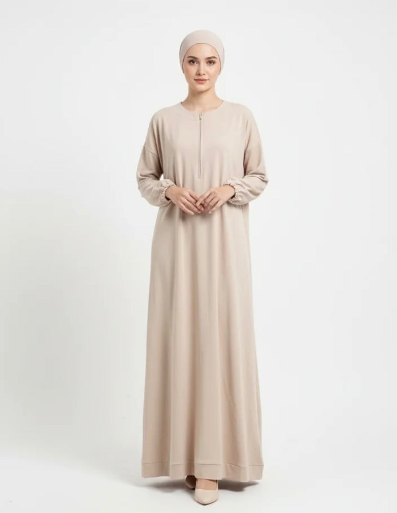 Sportliche Abaya Baumwolle