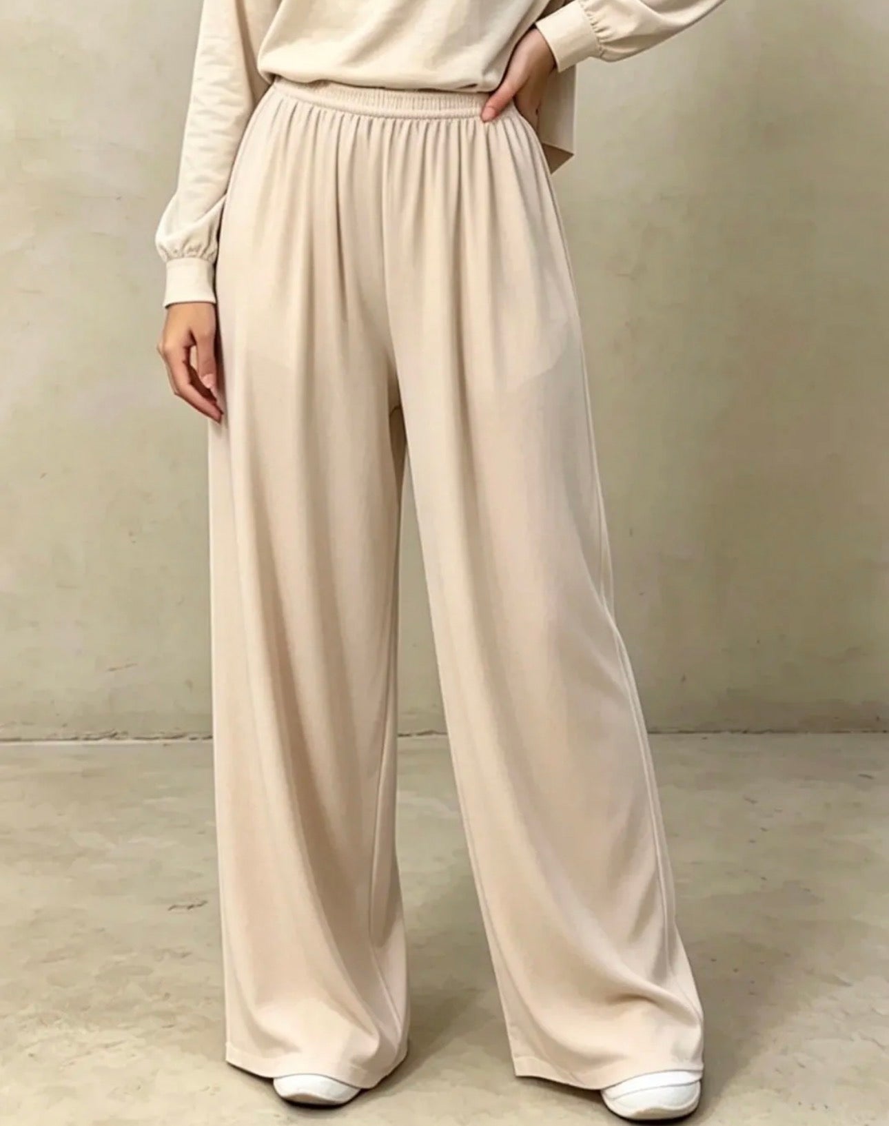 Weite Viskose-Hose – ideal unter der Abaya
