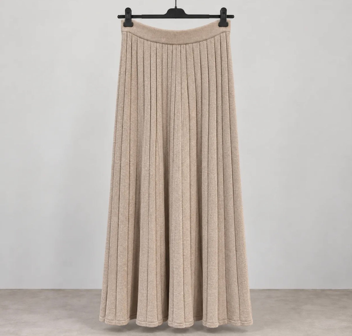Plissee Maxi Rock - 6006