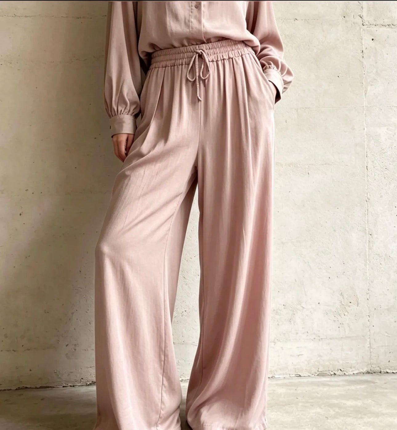 Lyocell Palazzo Hose – 100% Lyocell (Tencel)