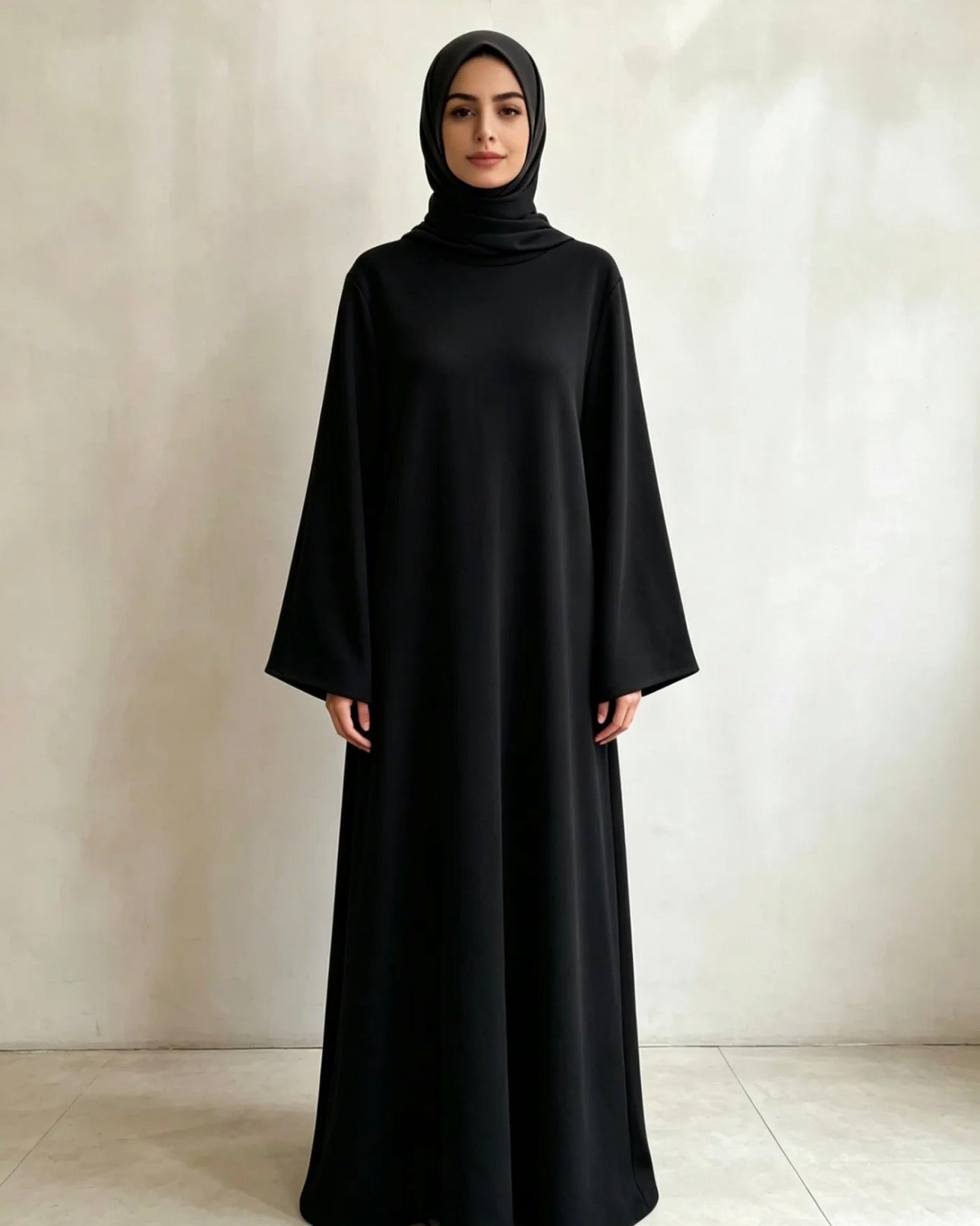 Maxi Abaya mit Seitentasche – 140 cm