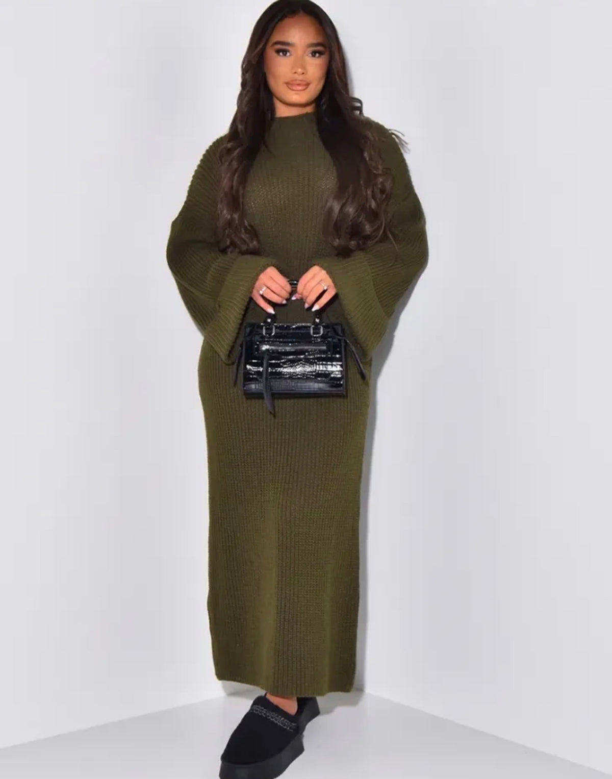 Strick-Maxikleid „Elegance“