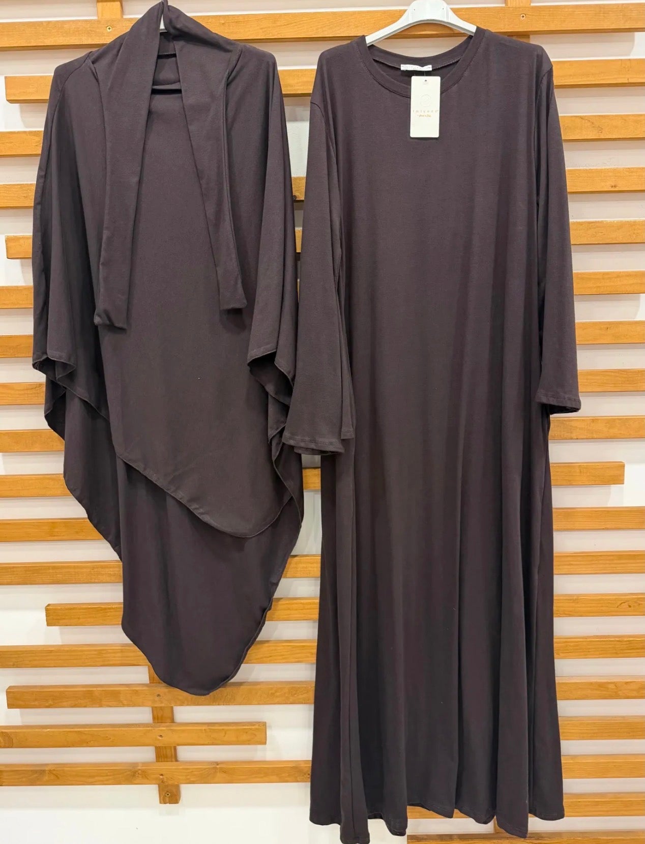 Abaya & Khimar Set – Cotton 🌿