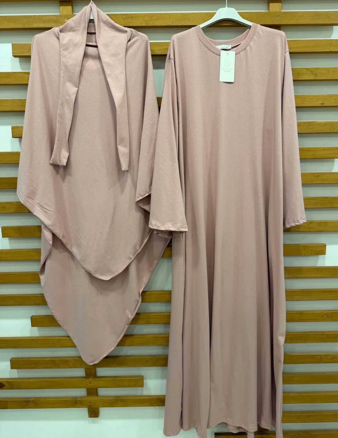 Abaya & Khimar Set – Cotton 🌿