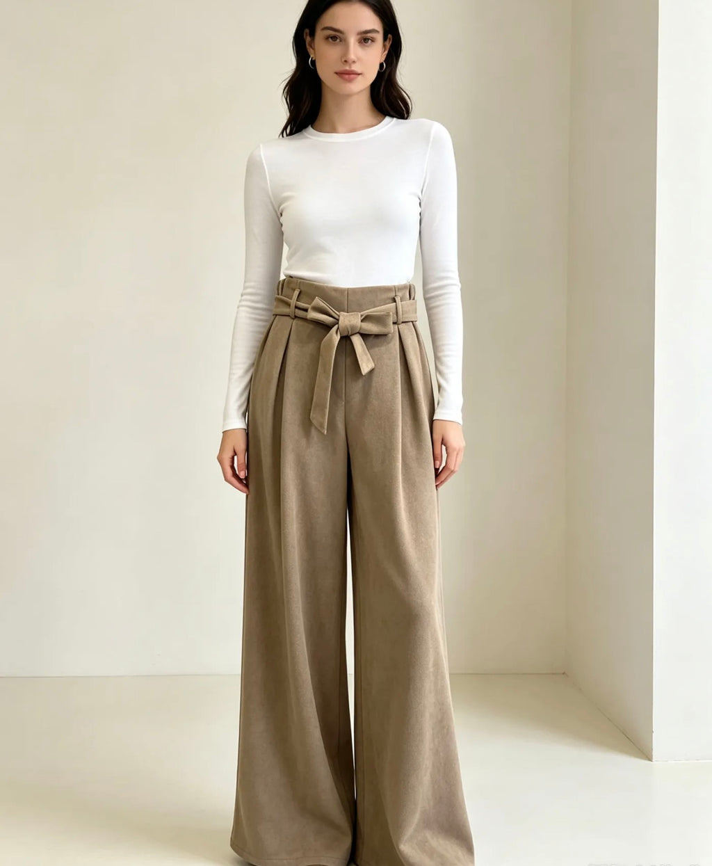Elegante Velour-Hose -8005