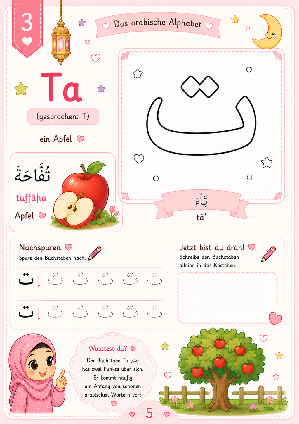 Arabisches Alphabet (Kinder)