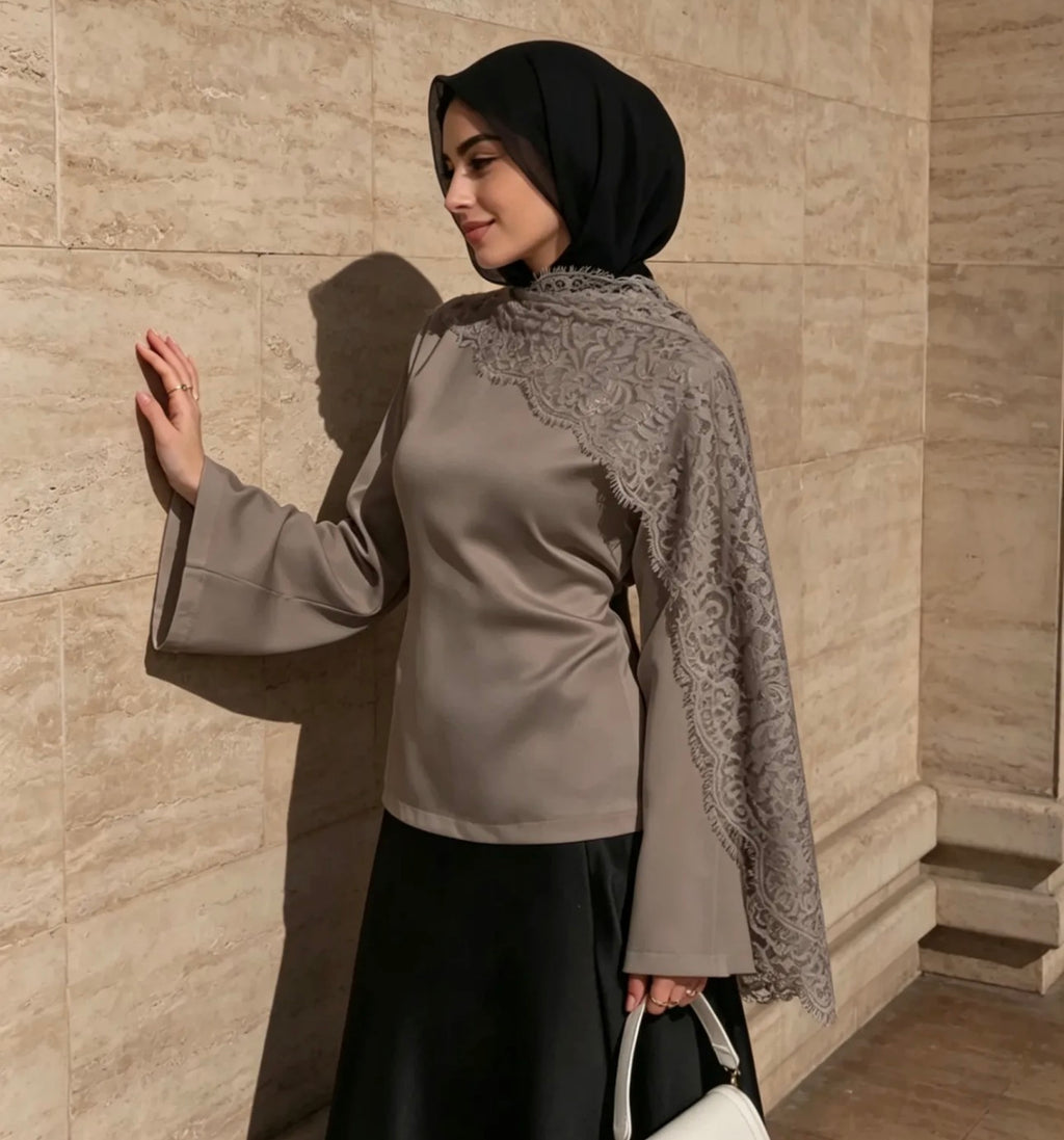 Elegantes Oberteil mit spitze - 11519