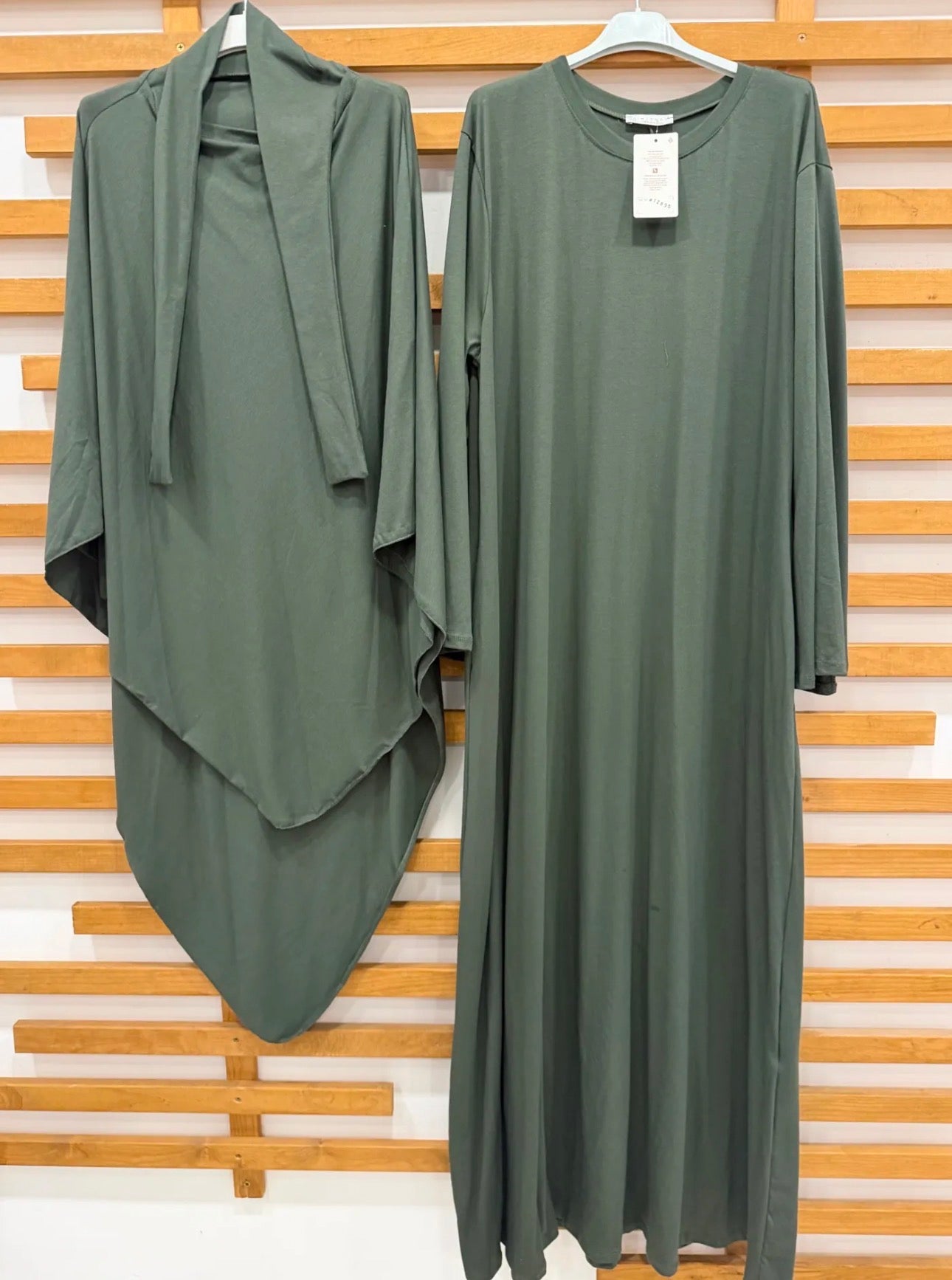 Abaya & Khimar Set – Cotton 🌿