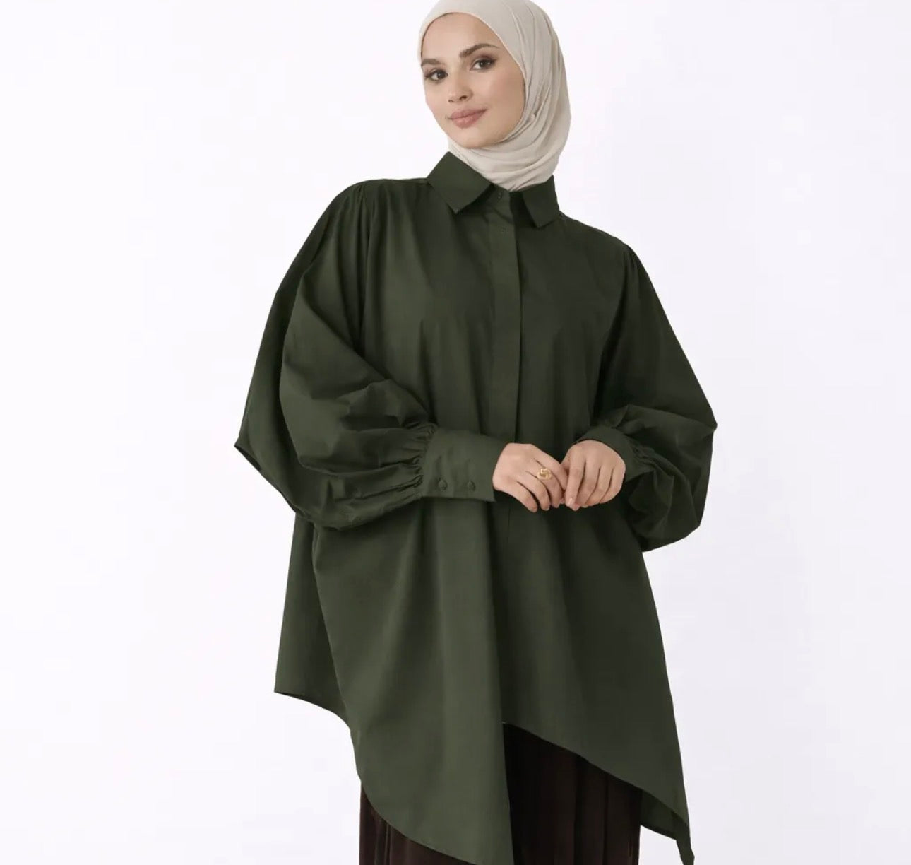 Oversize Baumwoll-Tunika „Layali“ – 100% Baumwolle🌿