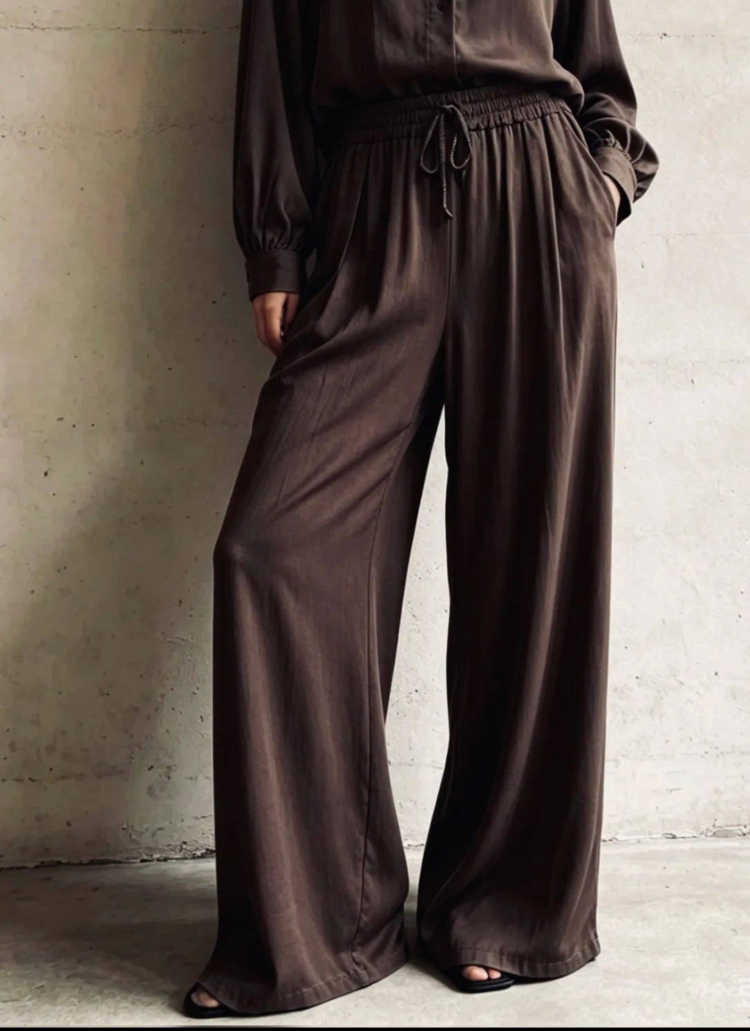 Wide Leg Tencel Hose – 100 % Lyocell 🌿