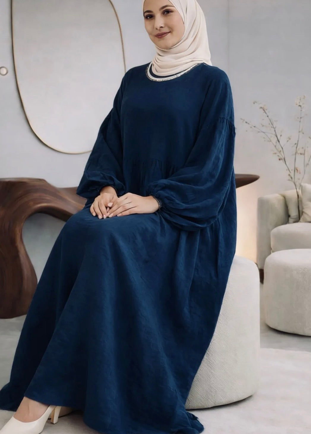 Musselin Abaya „Zehra“