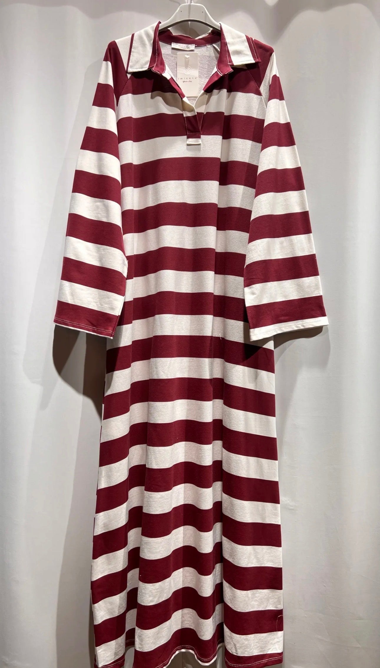Gestreiftes Maxikleid „Malia“