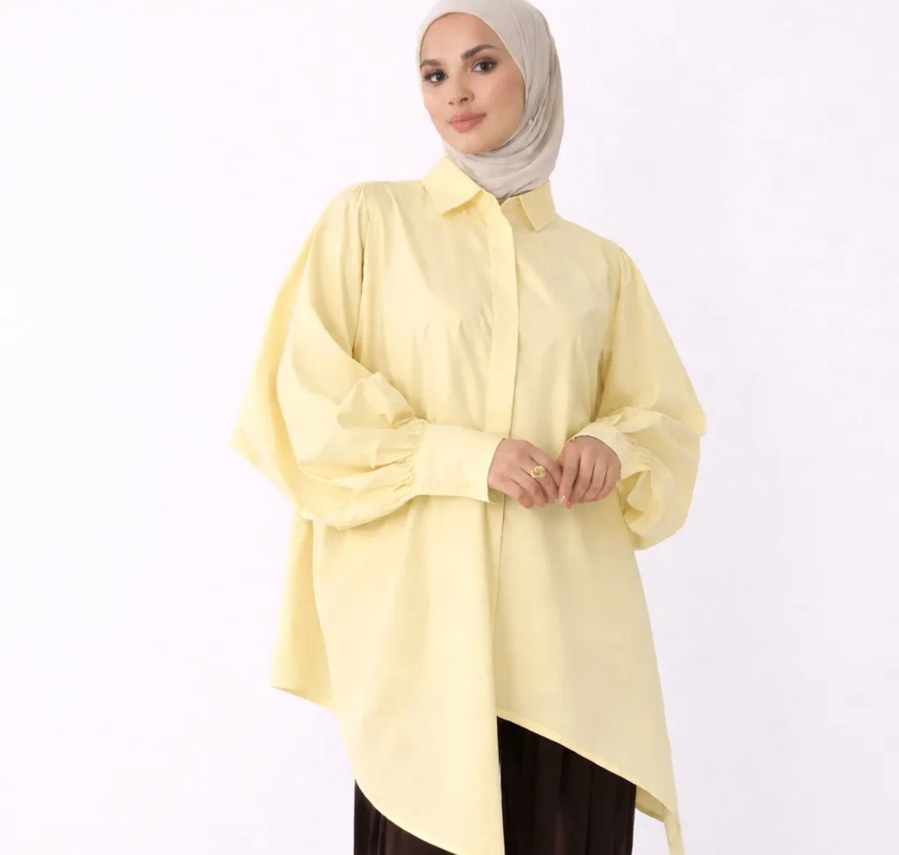 Oversize Baumwoll-Tunika „Layali“ – 100% Baumwolle🌿