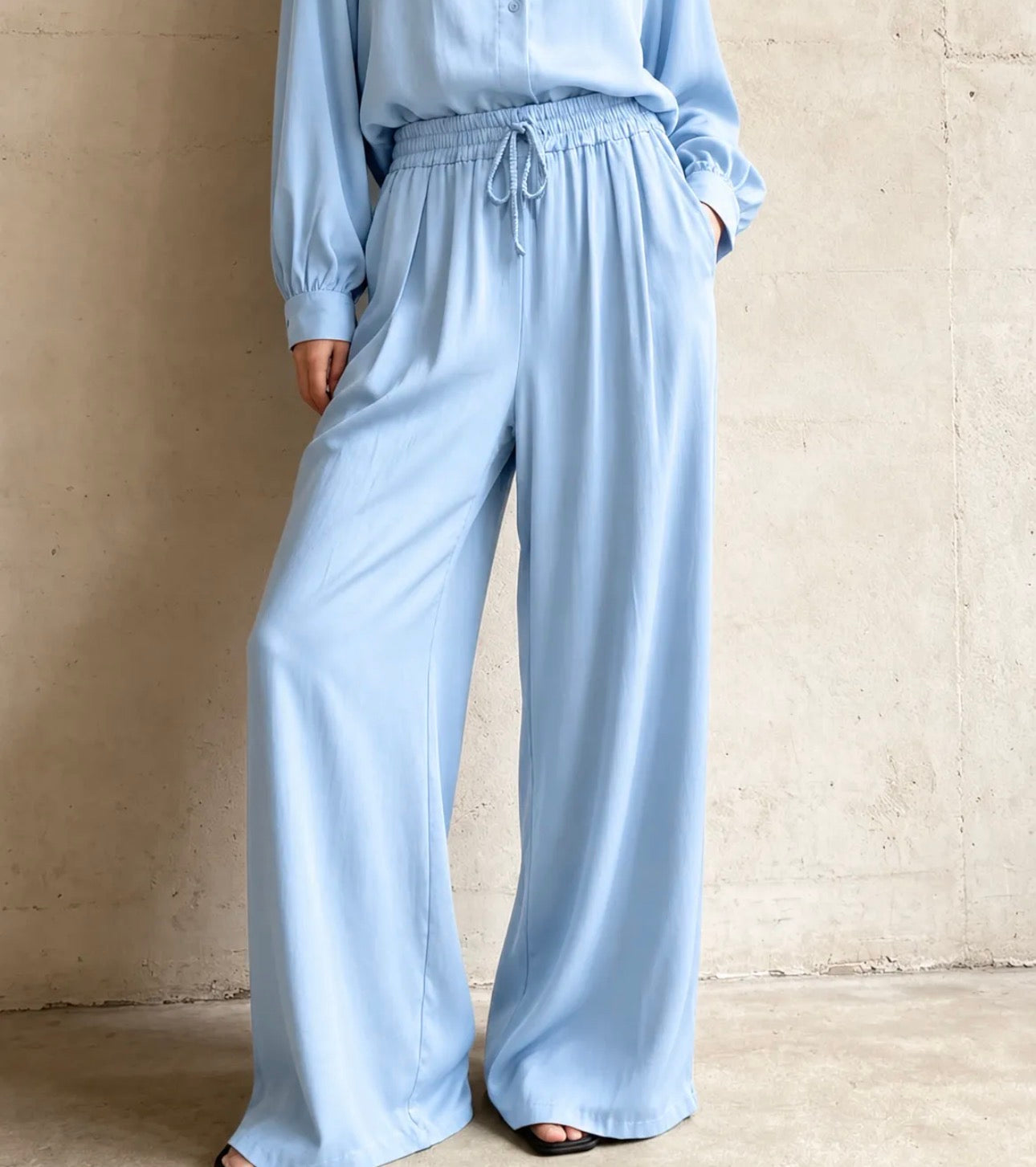 Lyocell Palazzo Hose – 100% Lyocell (Tencel)