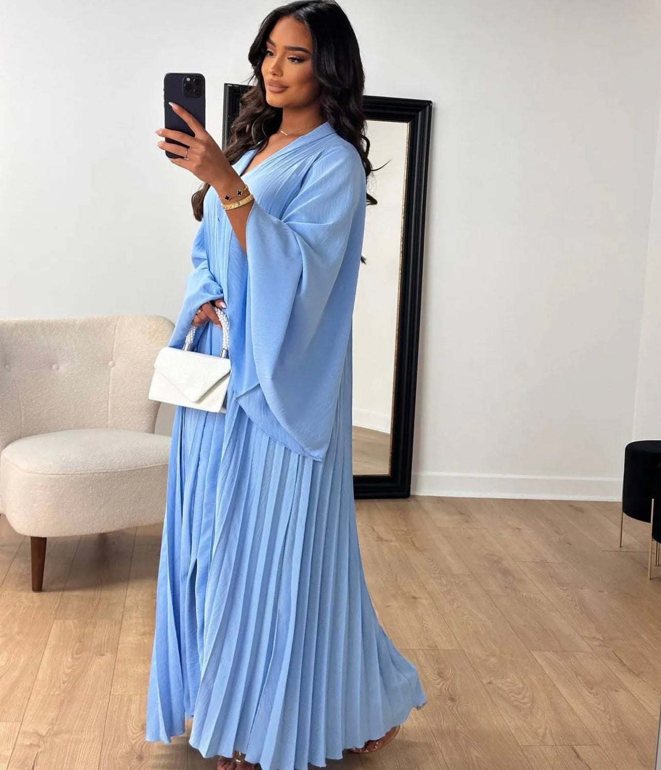 Plissee Kleid „Nayla“