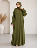 Abaya Rüscheärmel