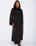 Kleid mit Spitze - 11393