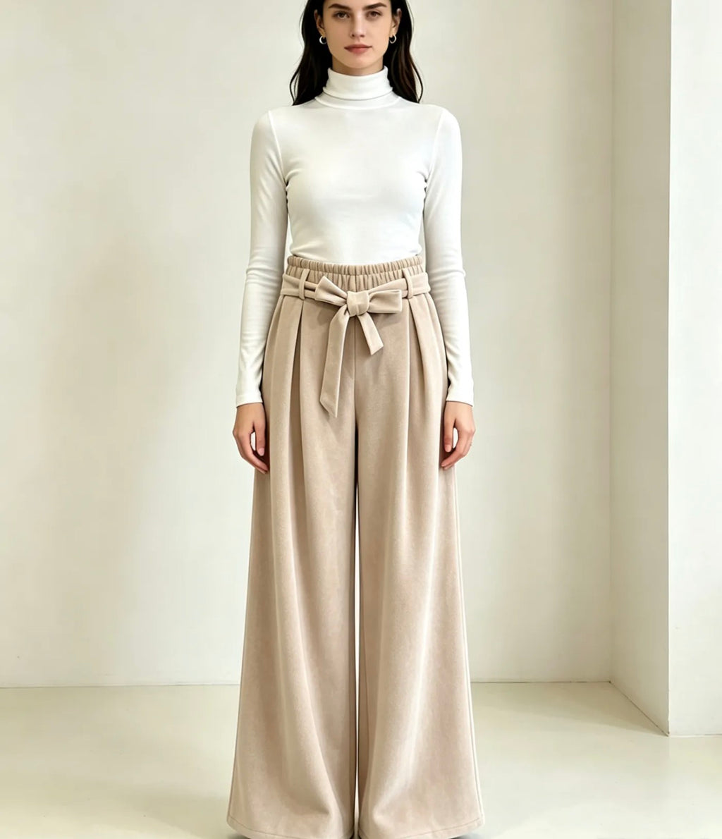 Elegante Velour-Hose -8005
