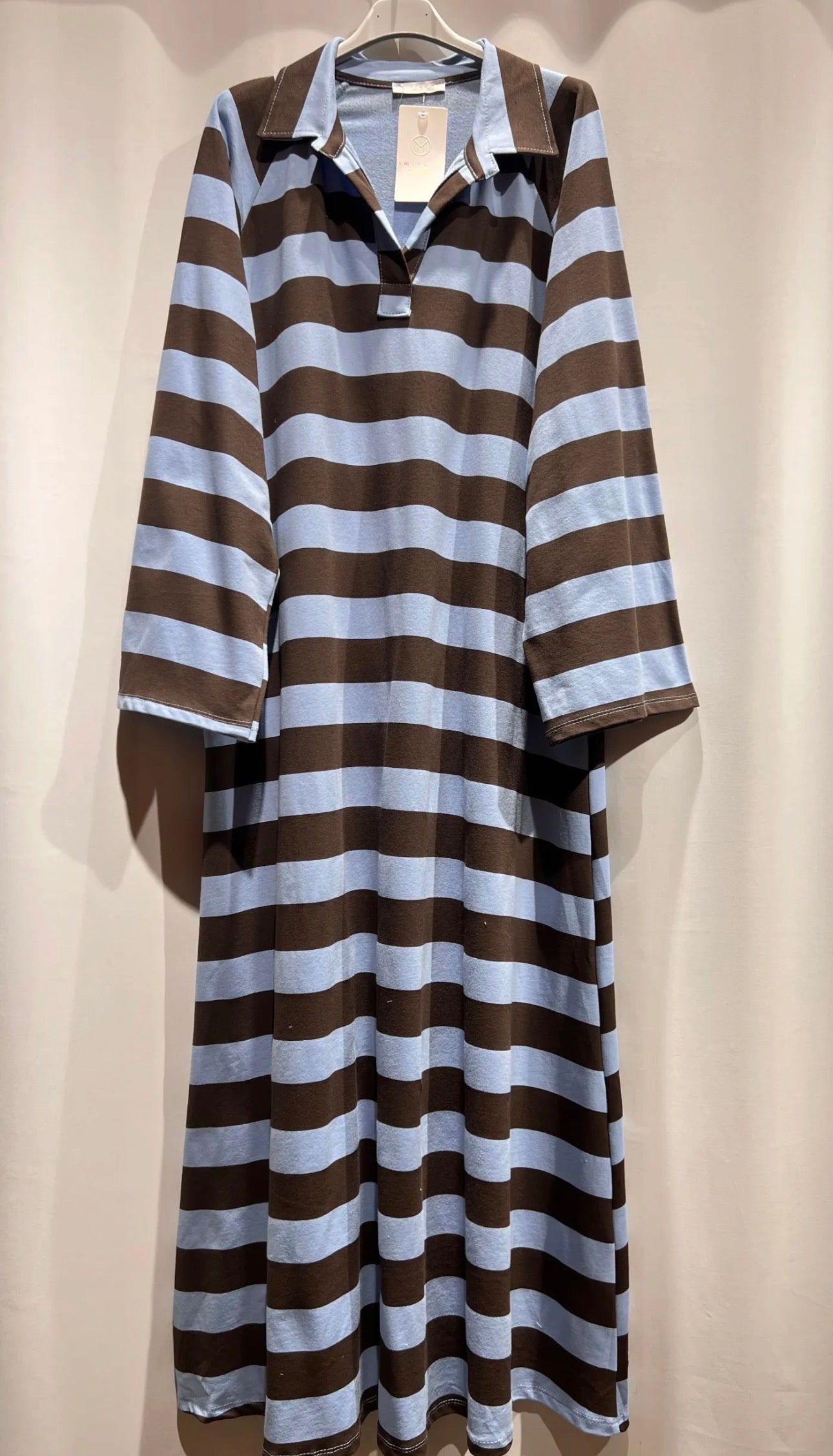 Gestreiftes Maxikleid „Malia“
