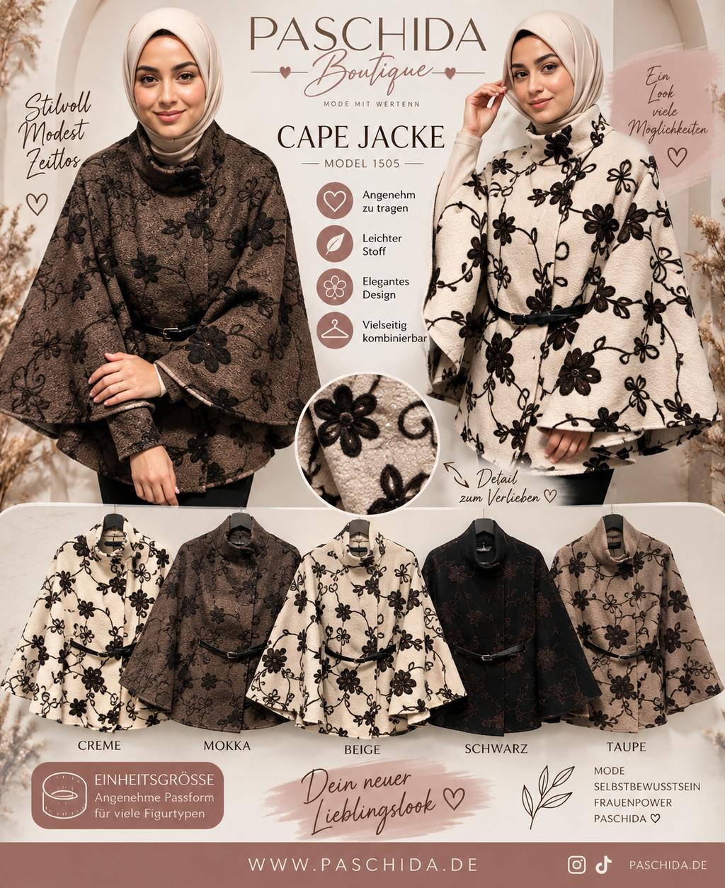Cape -Jacke