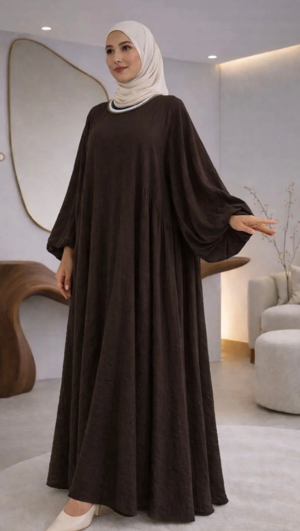 Musselin Abaya „Zehra“