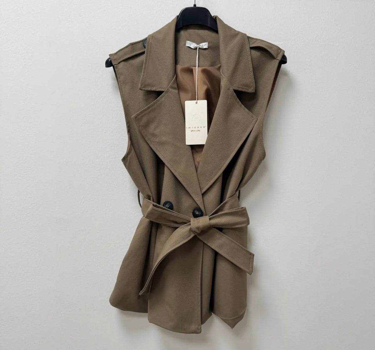 Elegante Weste mit Innenfutter