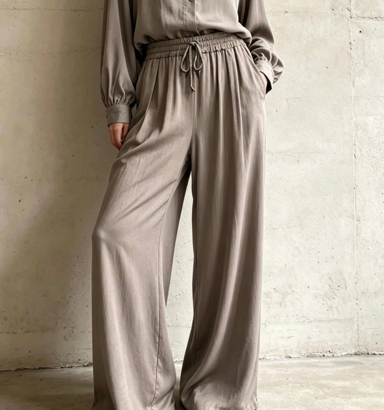 Lyocell Palazzo Hose – 100% Lyocell (Tencel)