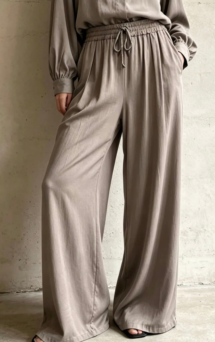 Wide Leg Tencel Hose – 100 % Lyocell 🌿