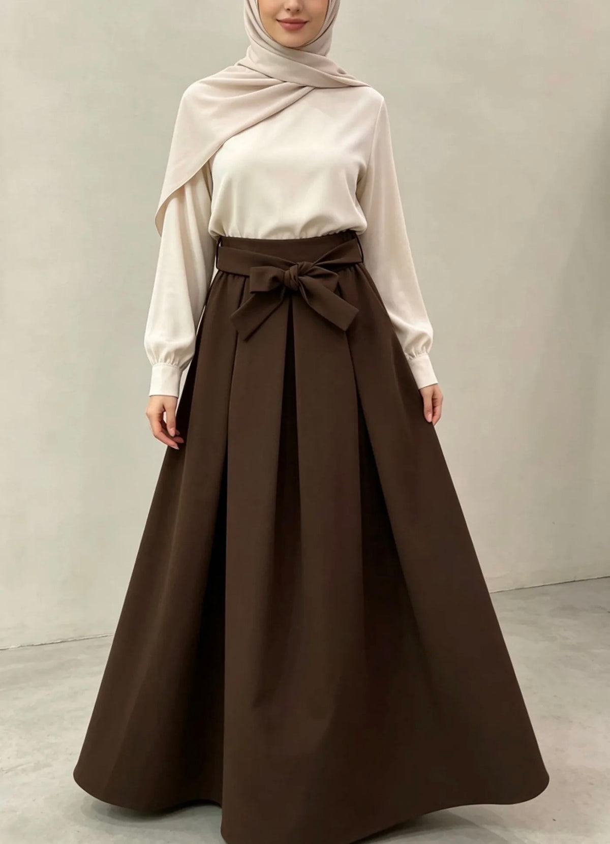 Maxi-Rock „Grace“ mit Taschen