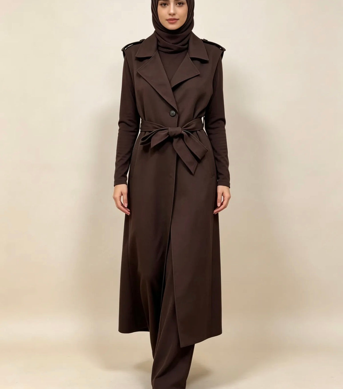 Trenchcoat-Weste