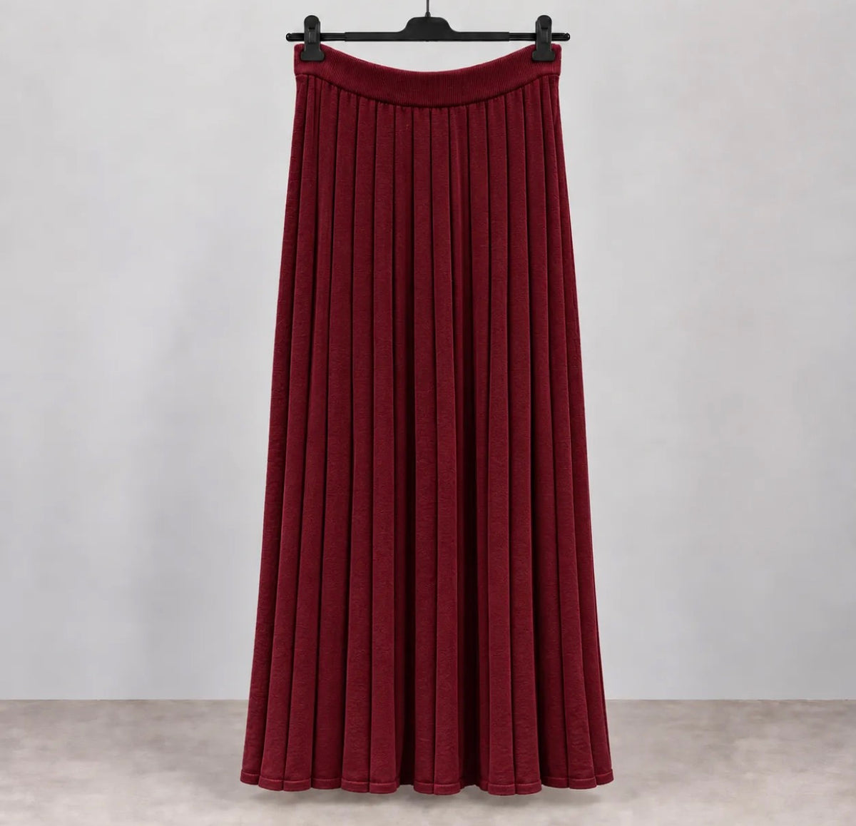 Plissee Maxi Rock - 6006