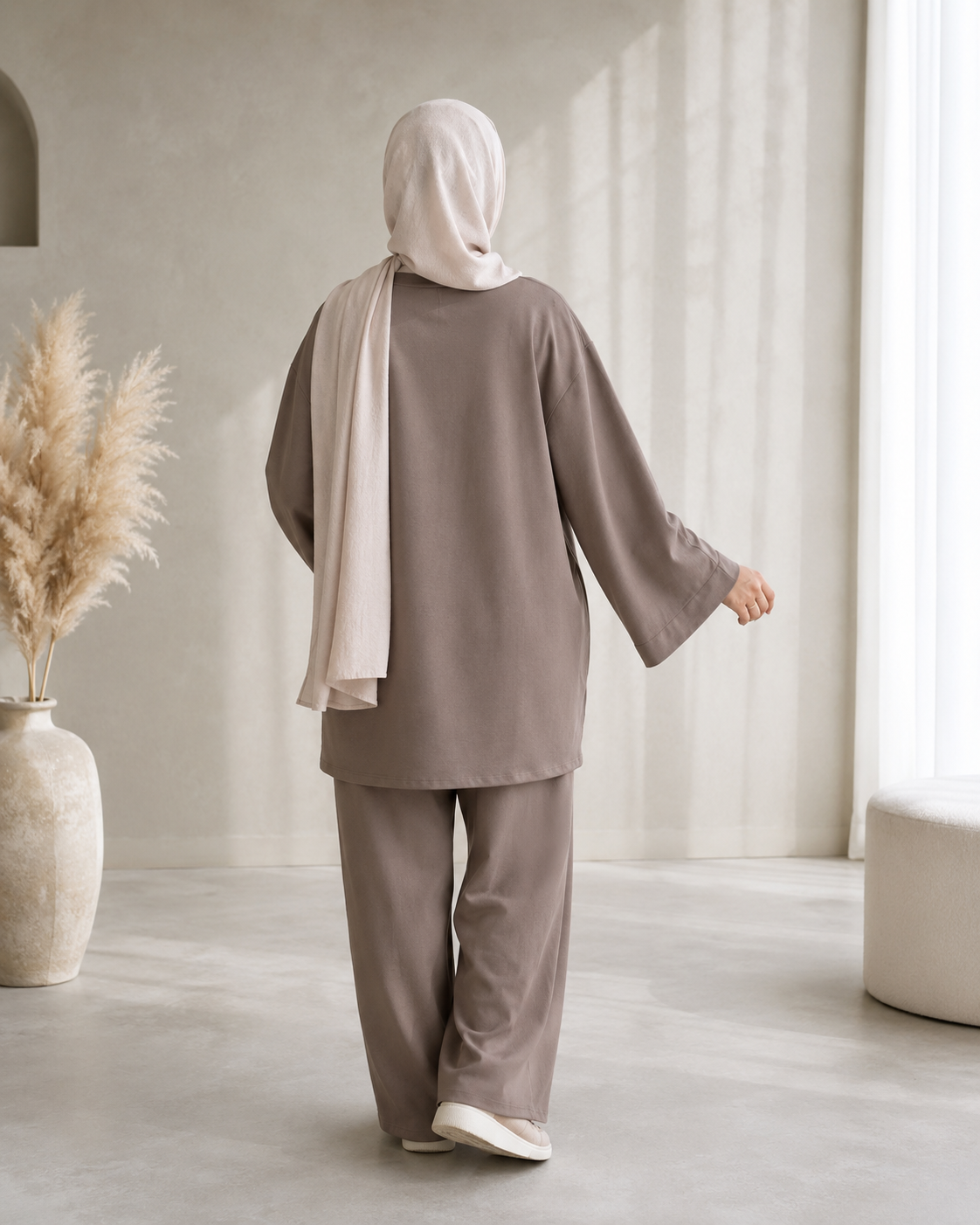 Oversize-Oberteil Liyana – 95 % Baumwolle