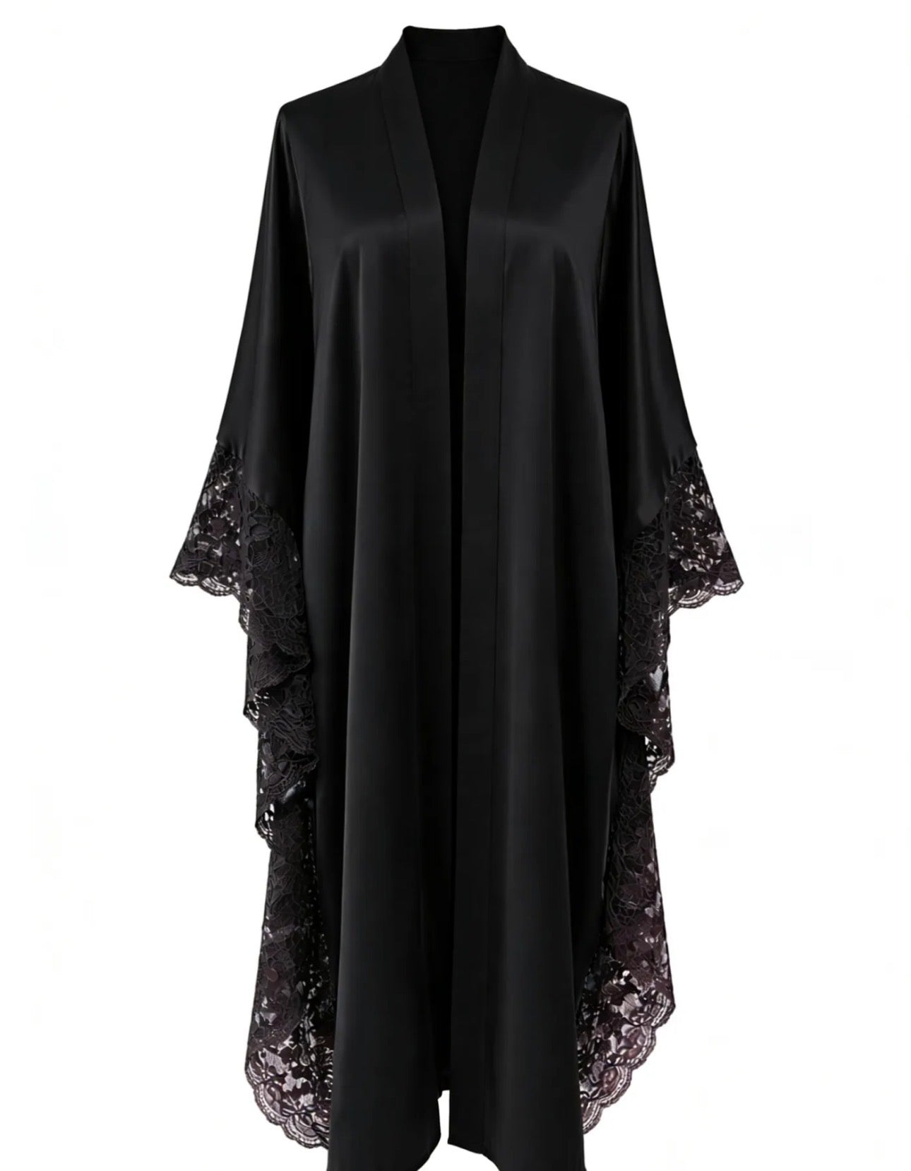Kimono mit Spitzendetails „layana“