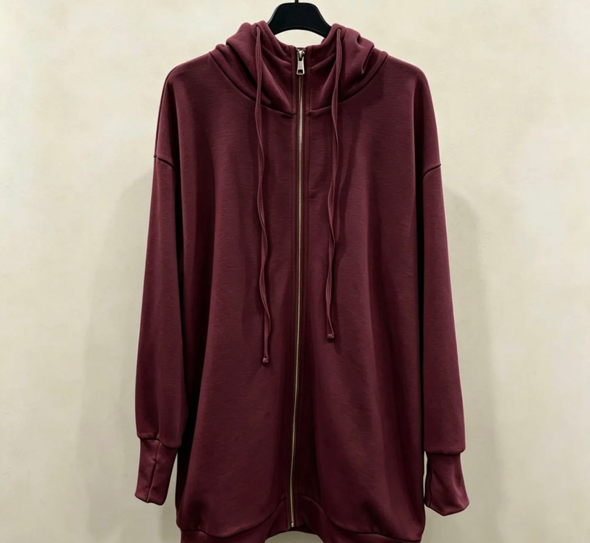 Hoodie Viskose-Oberteil – Artikel 3849