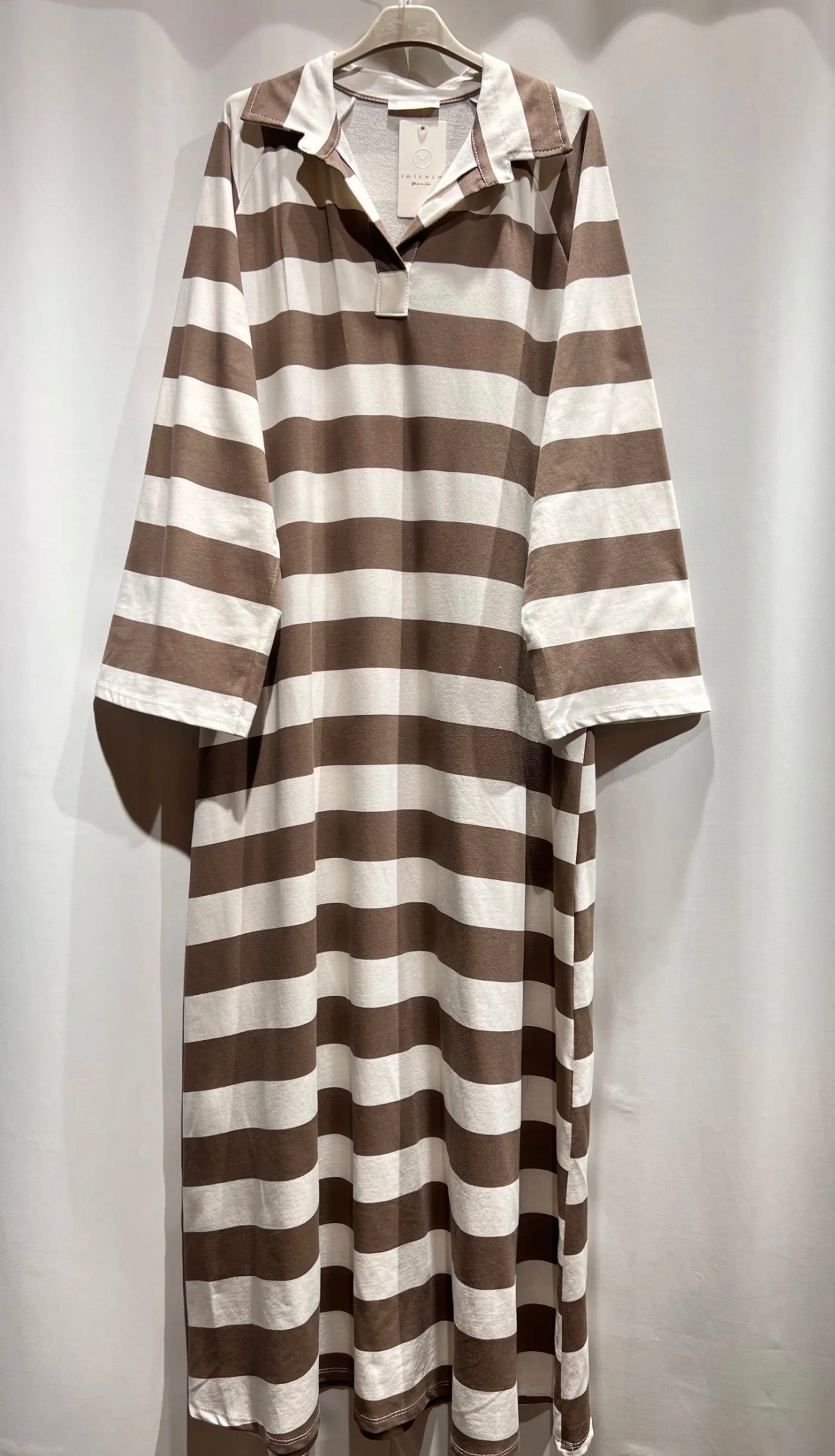 Gestreiftes Maxikleid „Malia“