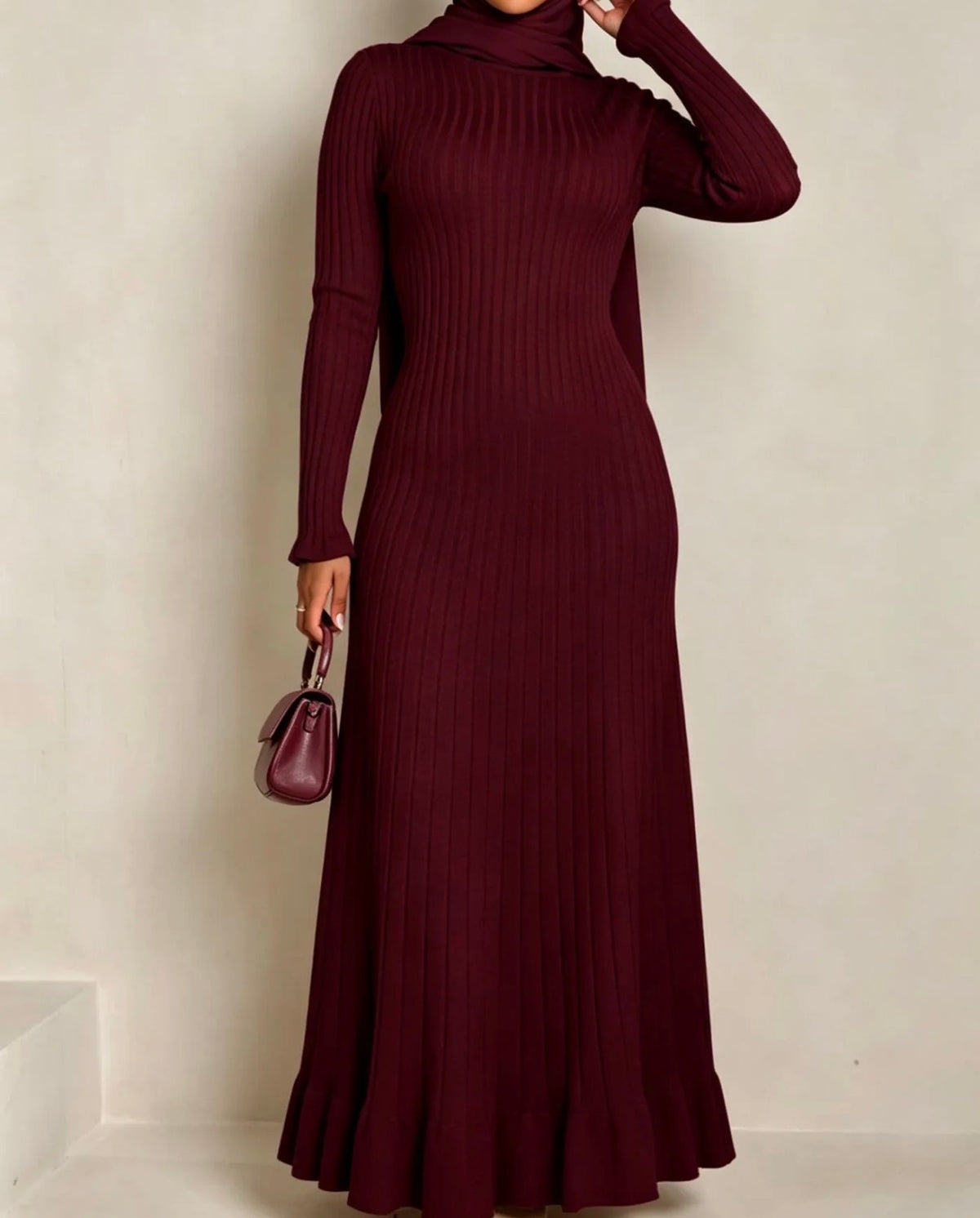 Strickkleid -6002