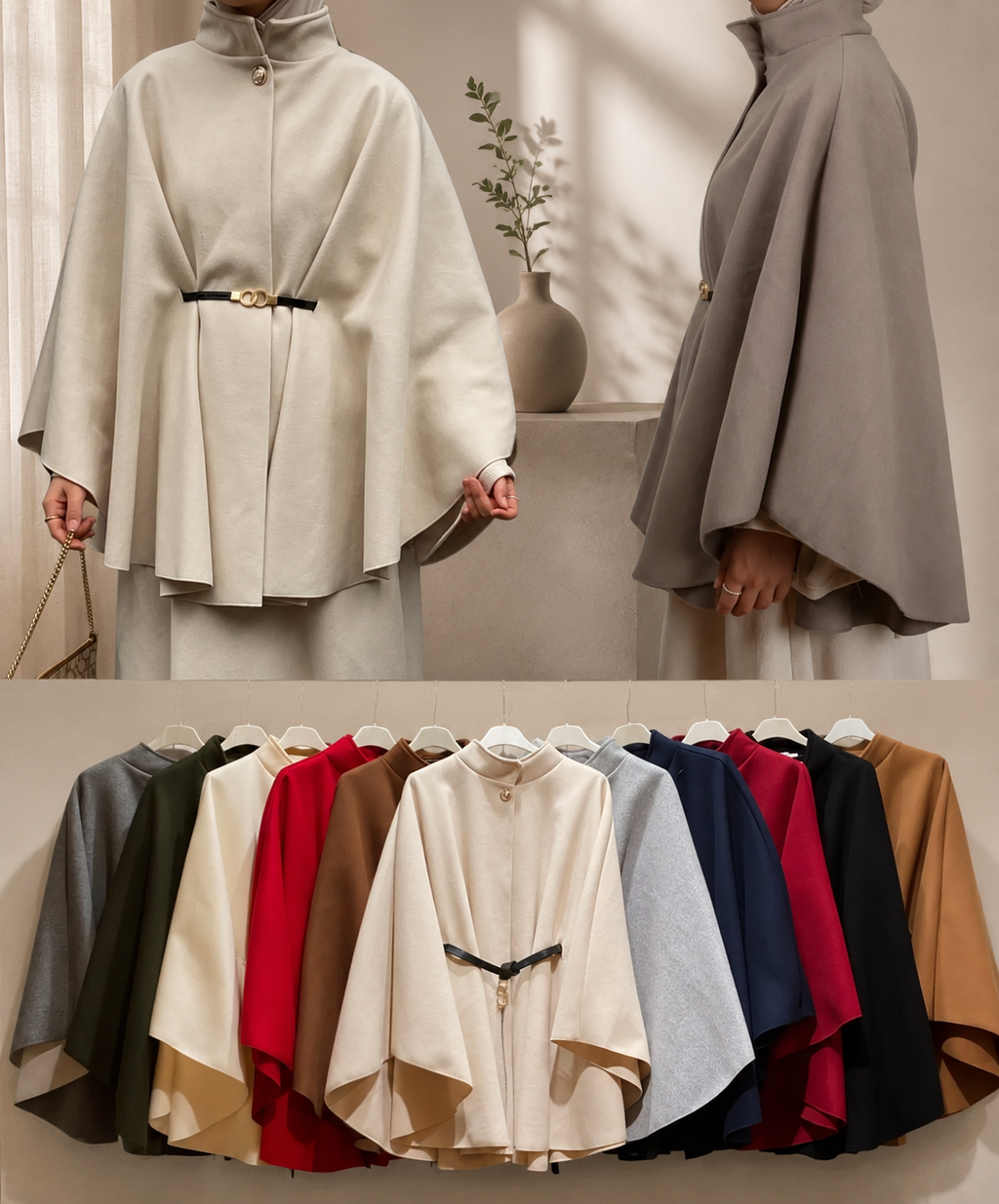 Poncho kurz „Elise“