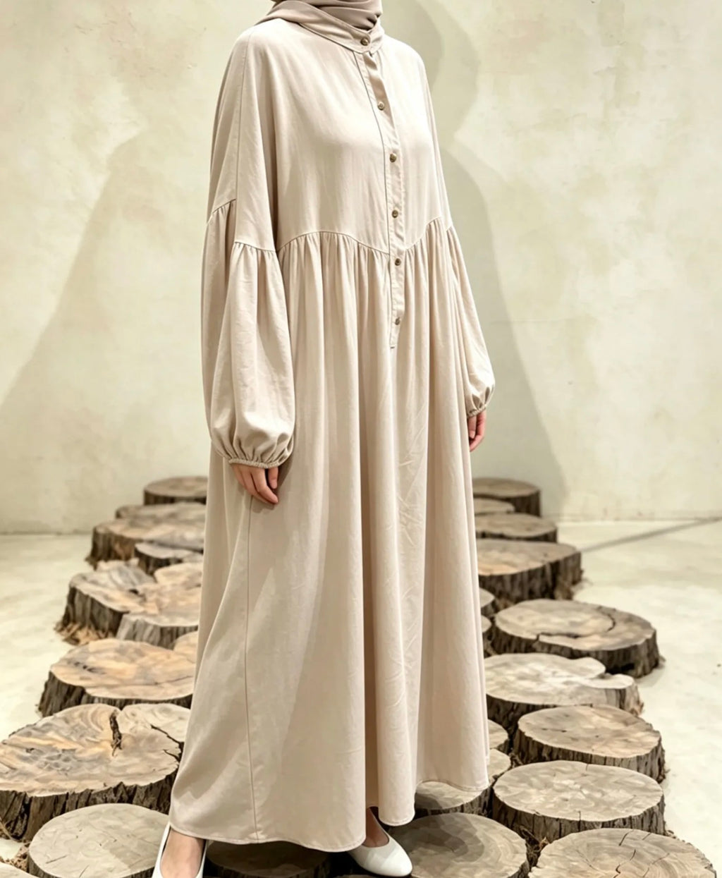 Abaya „Elara“ 🌿📏 Tall (1,55m)