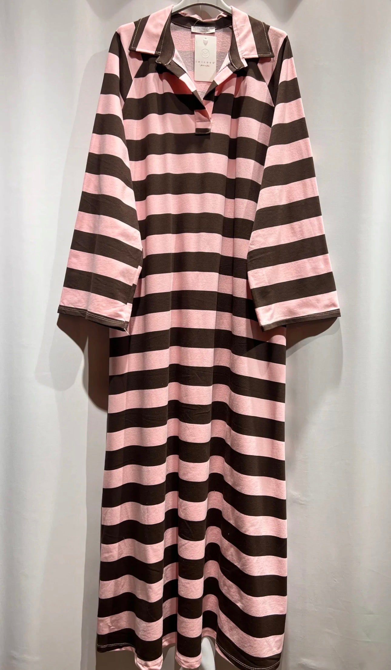 Gestreiftes Maxikleid „Malia“