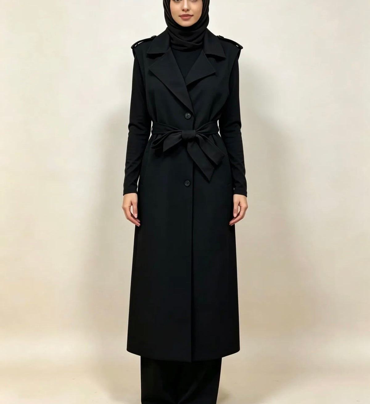 Trenchcoat-Weste