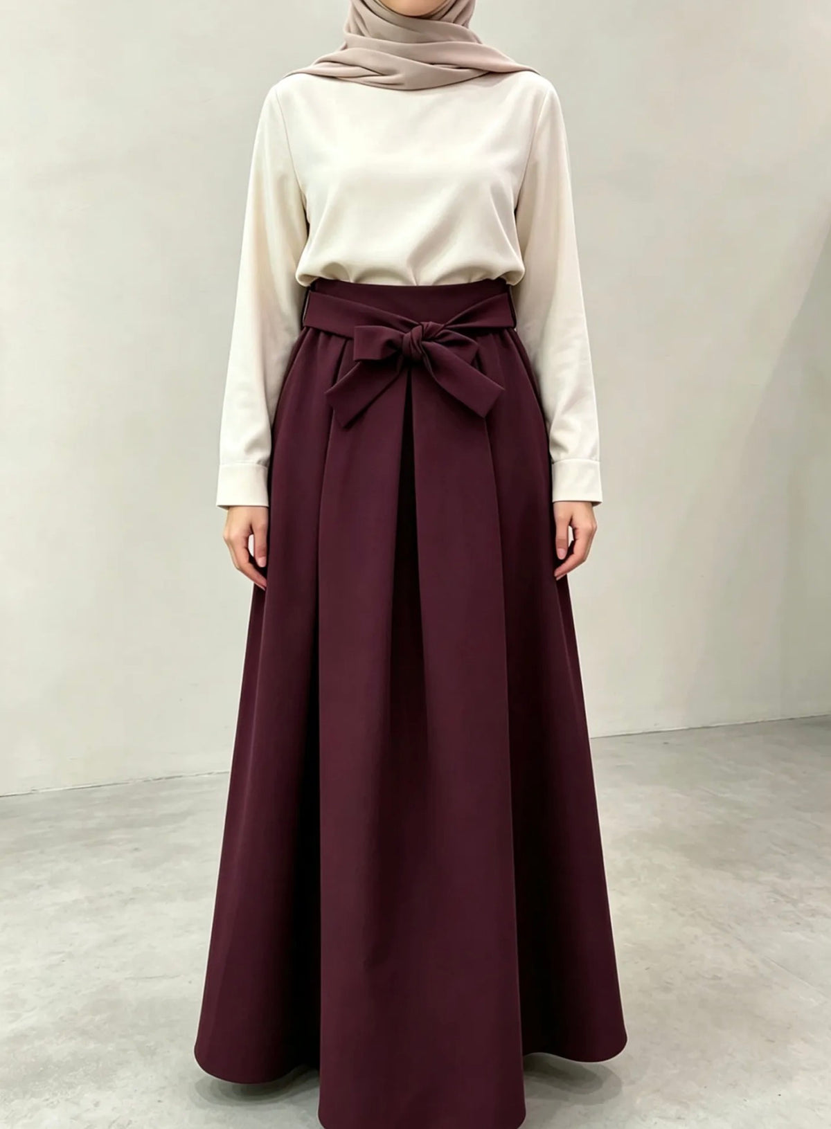 Maxi-Rock „Grace“ mit Taschen
