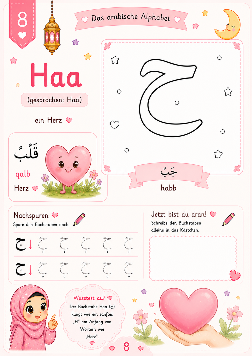 Arabisches Alphabet (Kinder)