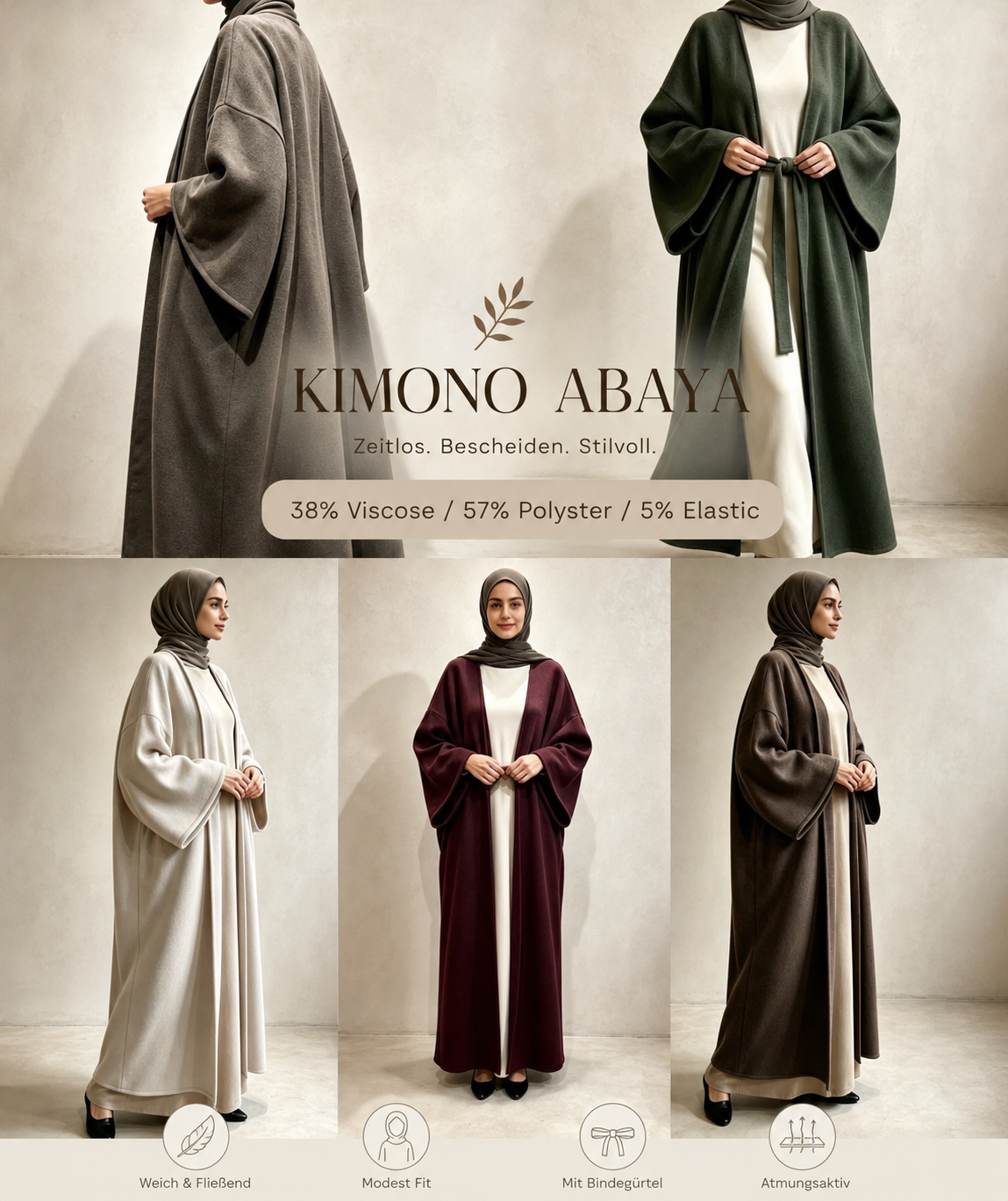 Kimono/Mantel Layana