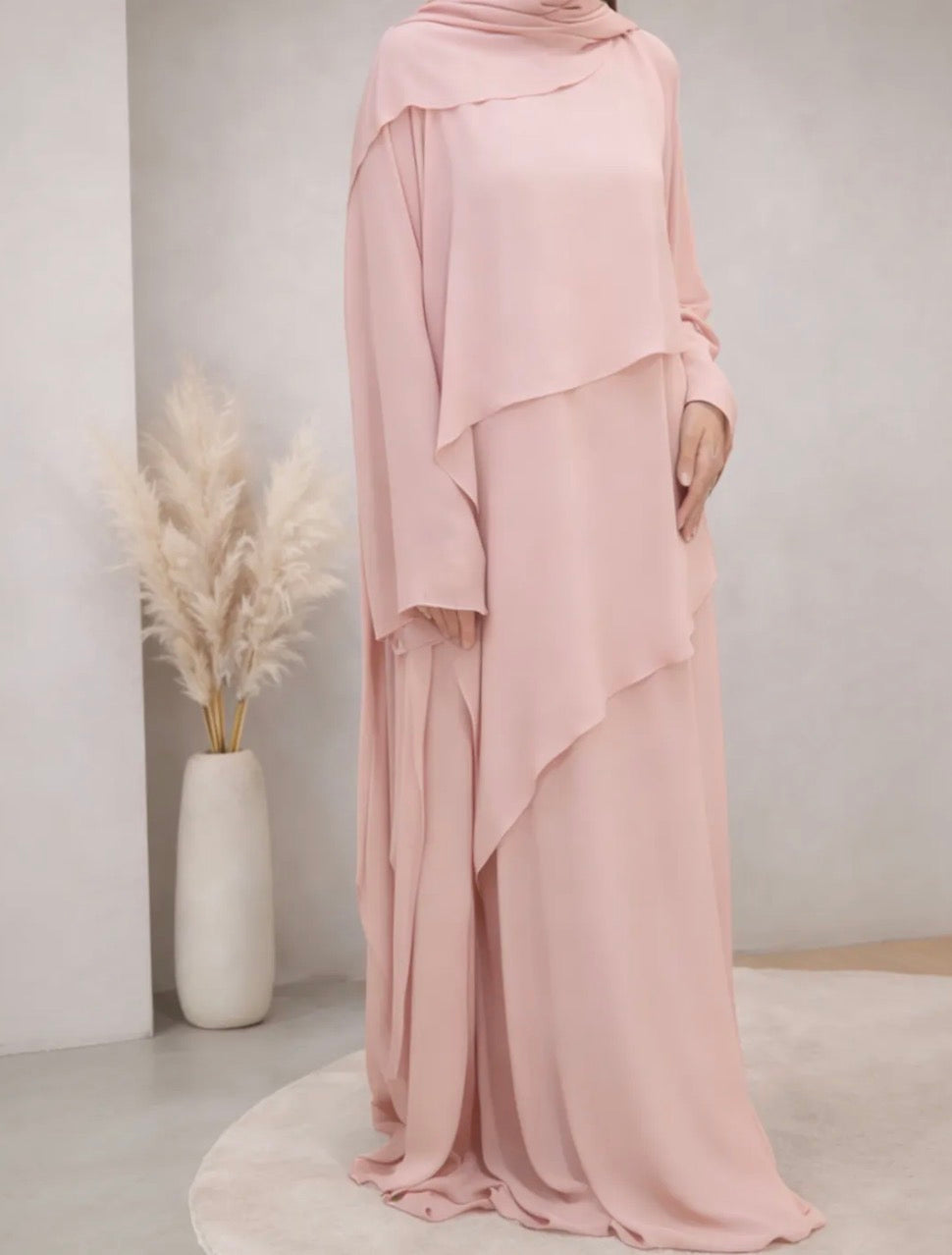 Chiffon/Viskose Kleid