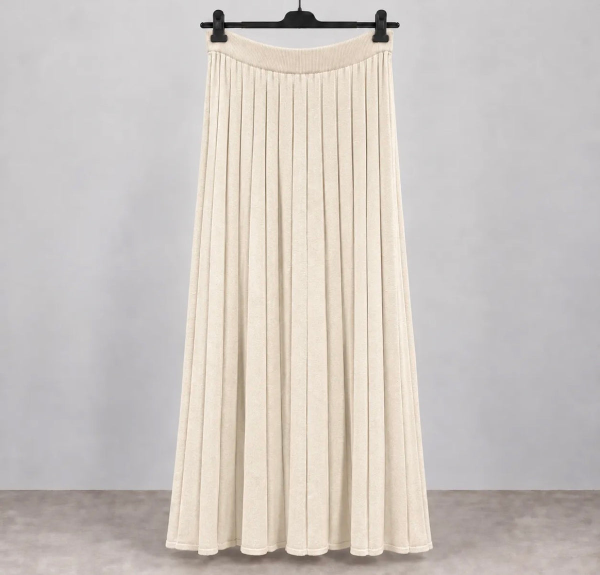 Plissee Maxi Rock - 6006